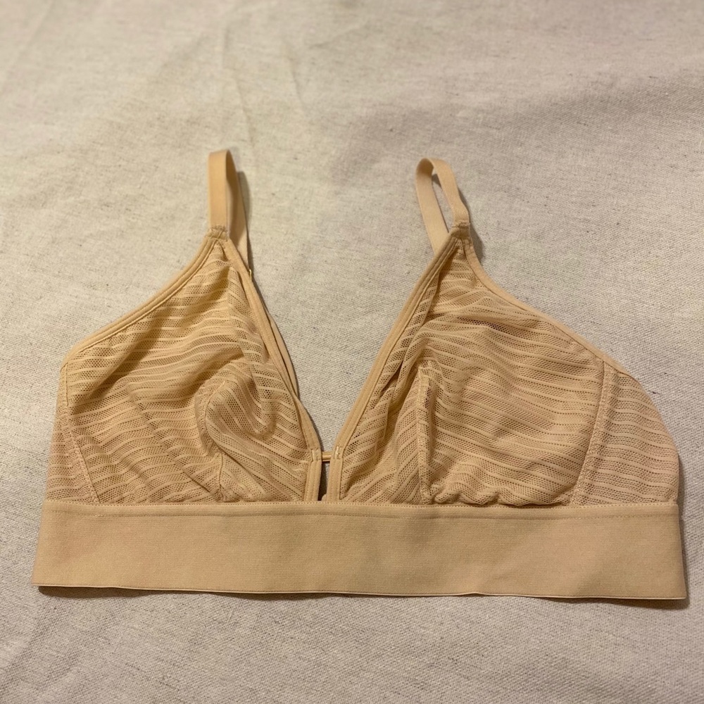 Lively Stripe Mesh Busty Bralette Size 2